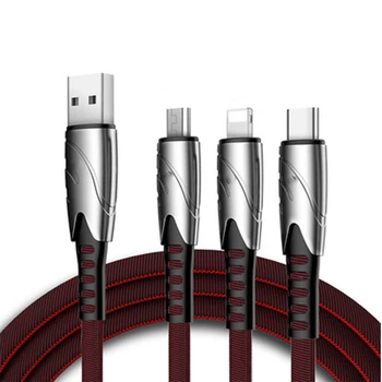 

Data cable fast charge charging cable connector extension cable to play games lengthen extra long multi-connector brown