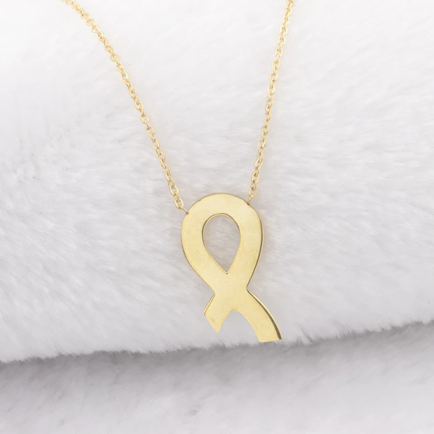 Stainless Steel Dainty Ribbon Necklaces & Pendants Gold Silver Color Chain Choker Necklace For Women kolye Boho Jewelry Bijoux|chokers necklaces for