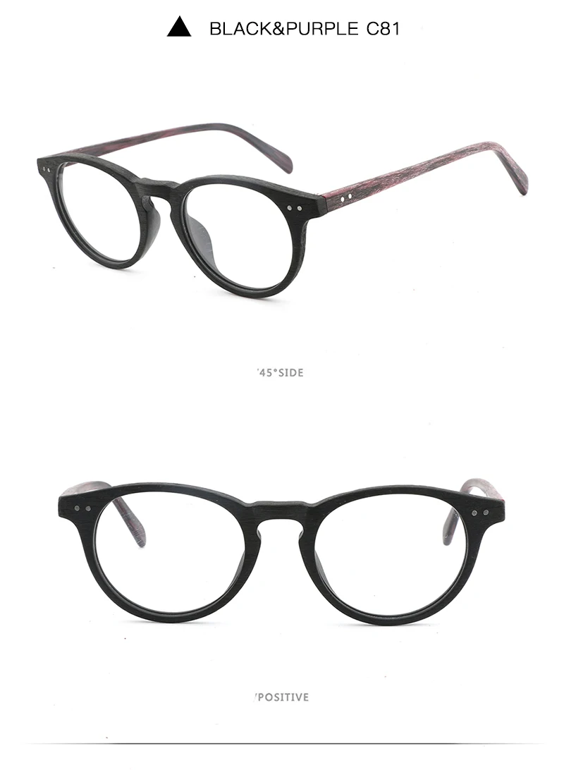 Винтажные оптические очки Gregory PCK, деревянные мужские и женские брендовые дизайнерские очки, очки для чтения, прозрачные оправы для очков