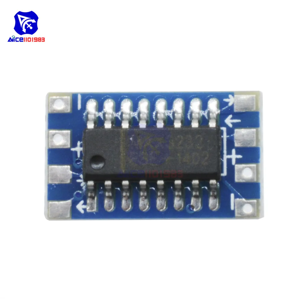 Diymore 5 шт./лот мини Серийный порт для Arduino MCU RS232 в TTL конвертер адаптер плата модуль