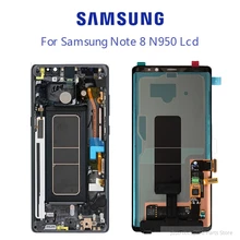 Bloc écran tactile Lcd Super Amoled, 6.3 pouces, pour Samsung Galaxy Note 8 N9500 N950FD N950U, défaut