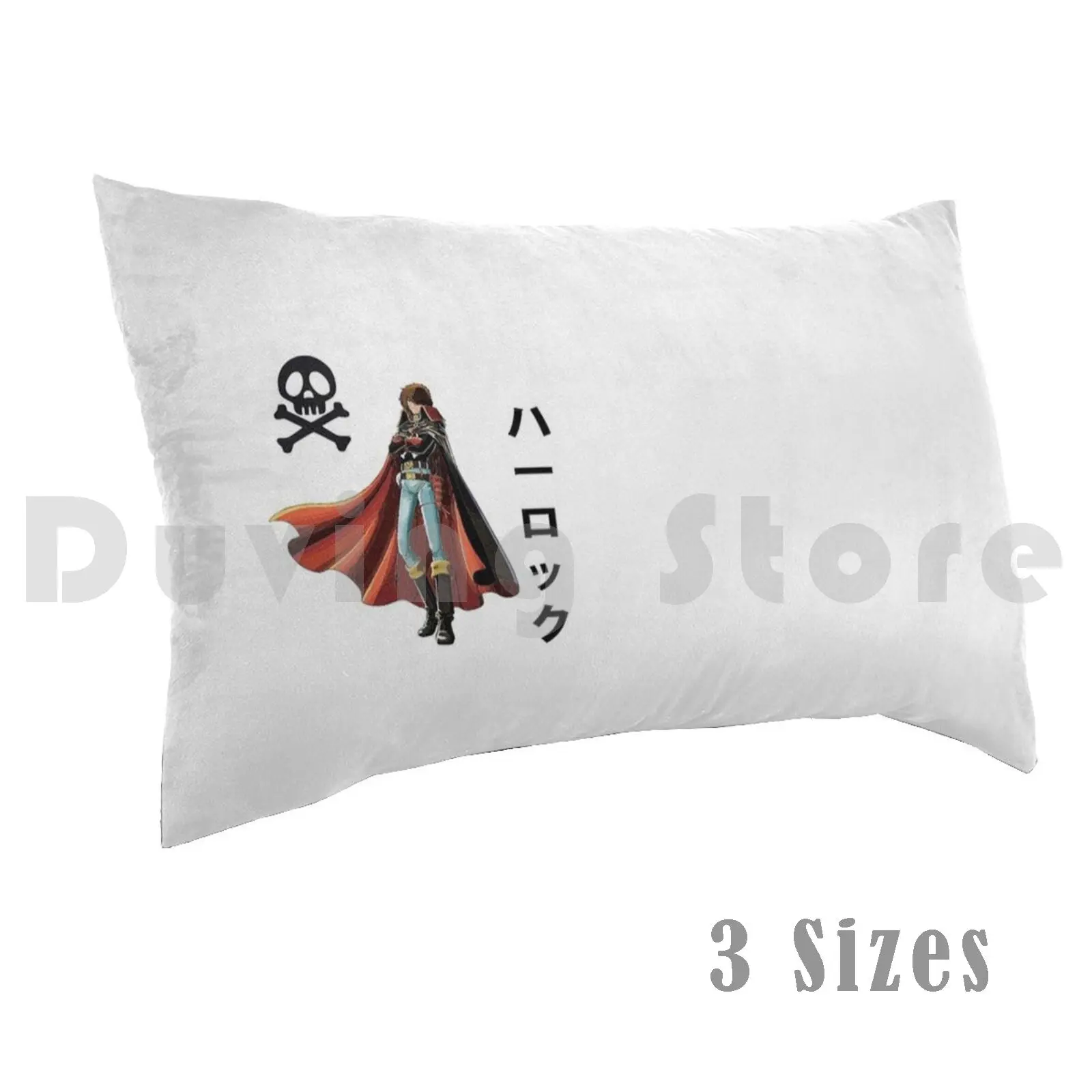 Federa Per Cuscino Le Albator Di Harlock Diy 50X75 Feather Skulls D Archdia Dark Harlock Kaizoku Privateer Space