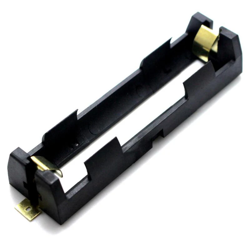 1x 2x 18650 Battery Holder Smd Smt Batteries Case Storage Box with Bronze Pins 1/2 Slot 2*18650 Rechargeable Battery Shell battery storage case