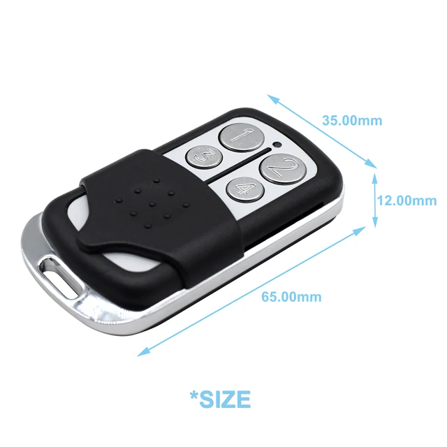 Garage Door Remote Control Rolling Code Gate Door Opener for Part of Chip HCS300 HCS301 433 868 MHz for 54 Types Gate Remote 2
