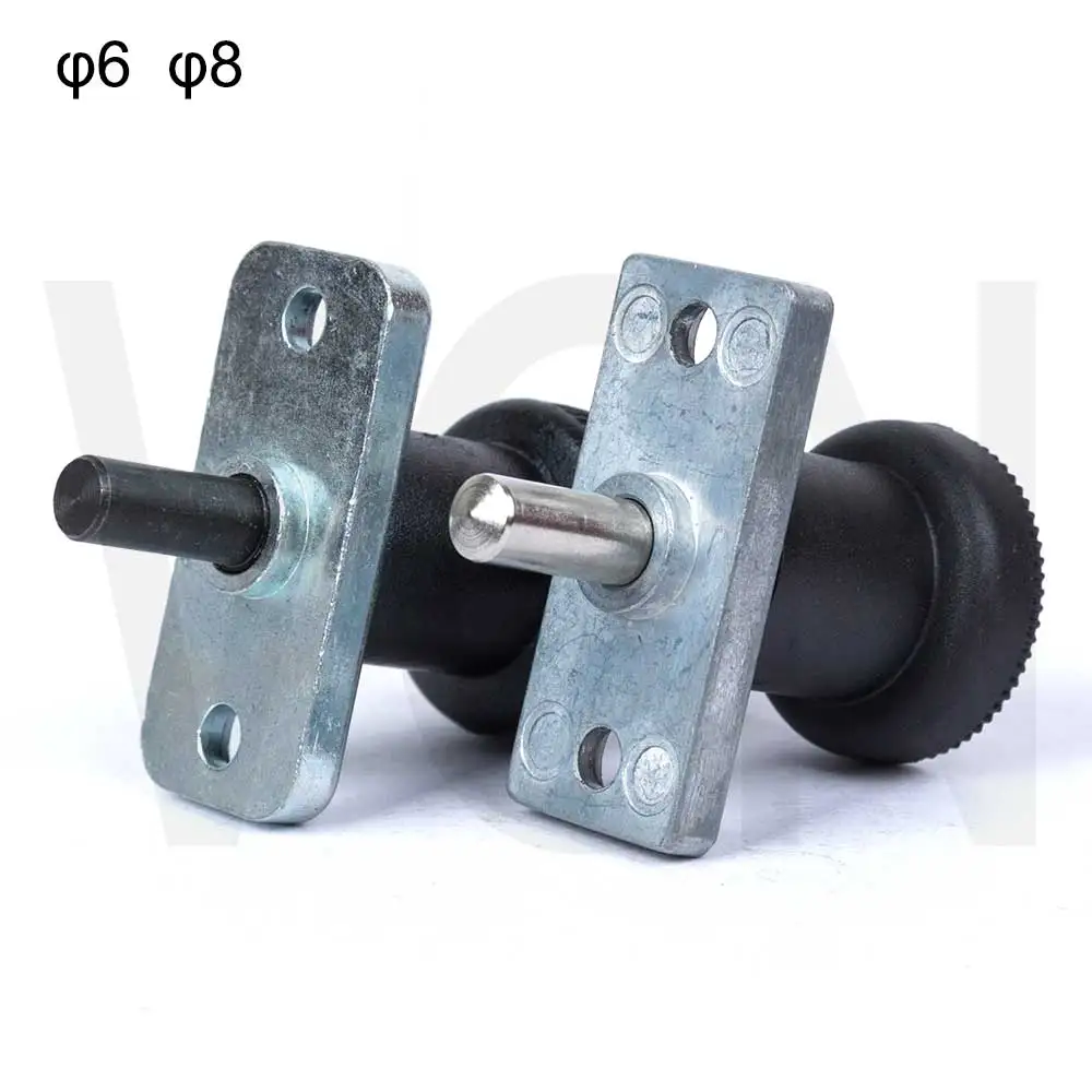 VCN232 인덱싱 플런저, 플랜지 장착형, INDEX PLUNGER 스프링 핀, 플라스틱 손잡이, 6-6 6-14 8-8 8-18