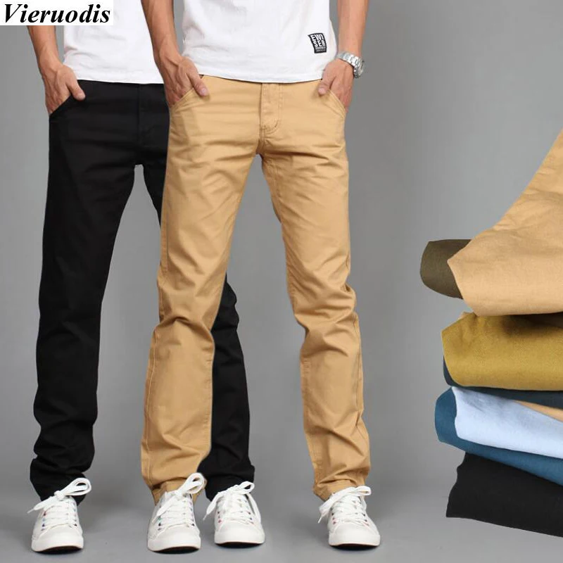 2020 New Brand Design Casual Men pants Cotton Slim Pant Straight Trousers Fashion Business Solid Khaki fashion Pants Men 2020 New Brand Design Casual Men pants Cotton Slim Pant Straight Trousers Fashion Business Solid Khaki fashion Pants Men