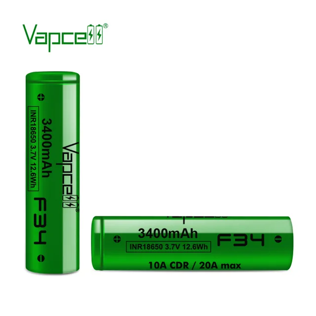 Batería 18650 Vapcell F34 3400mAh-20A