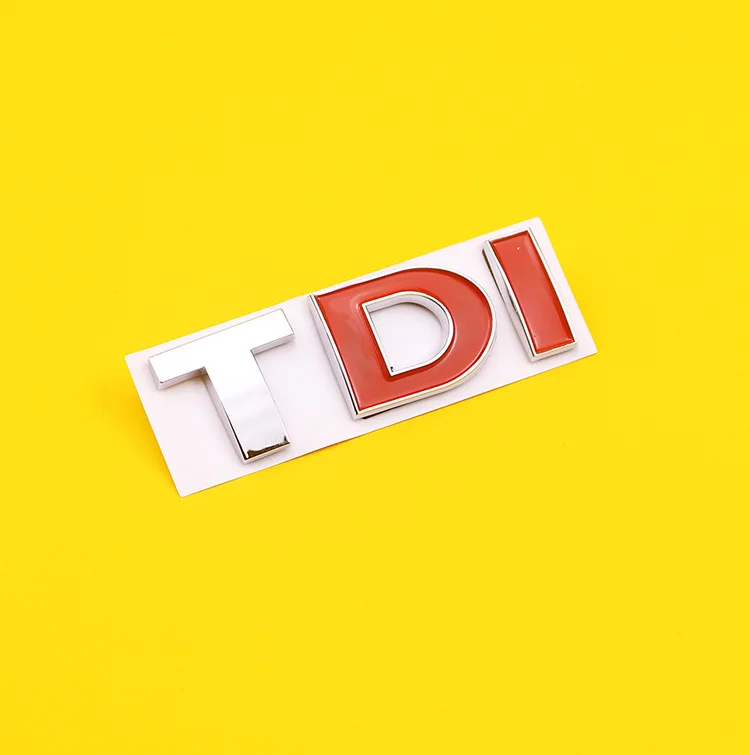 Подходит для Volkswagen Модифицированная пластиковая Автомобильная наклейка tsi tdi боковая этикетка Tail Tag автомобильные Логотипы эмиссионные стандартные спортивные