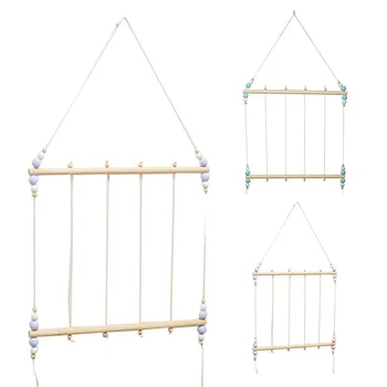 

Nordic Style Wall Decor Hanging DIY Photo Display Wood Kids Room