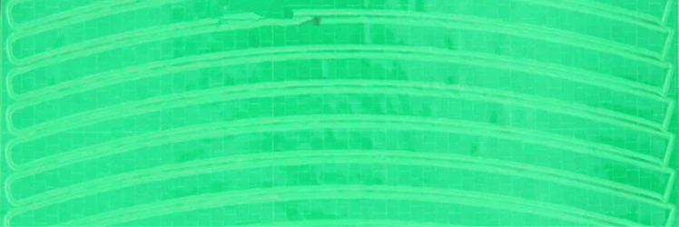 green 26 дюймов наклейки для горного велосипеда, светоотражающие наклейки для велосипедных шин, аксессуары для верховой езды, оборудование - Цвет: green