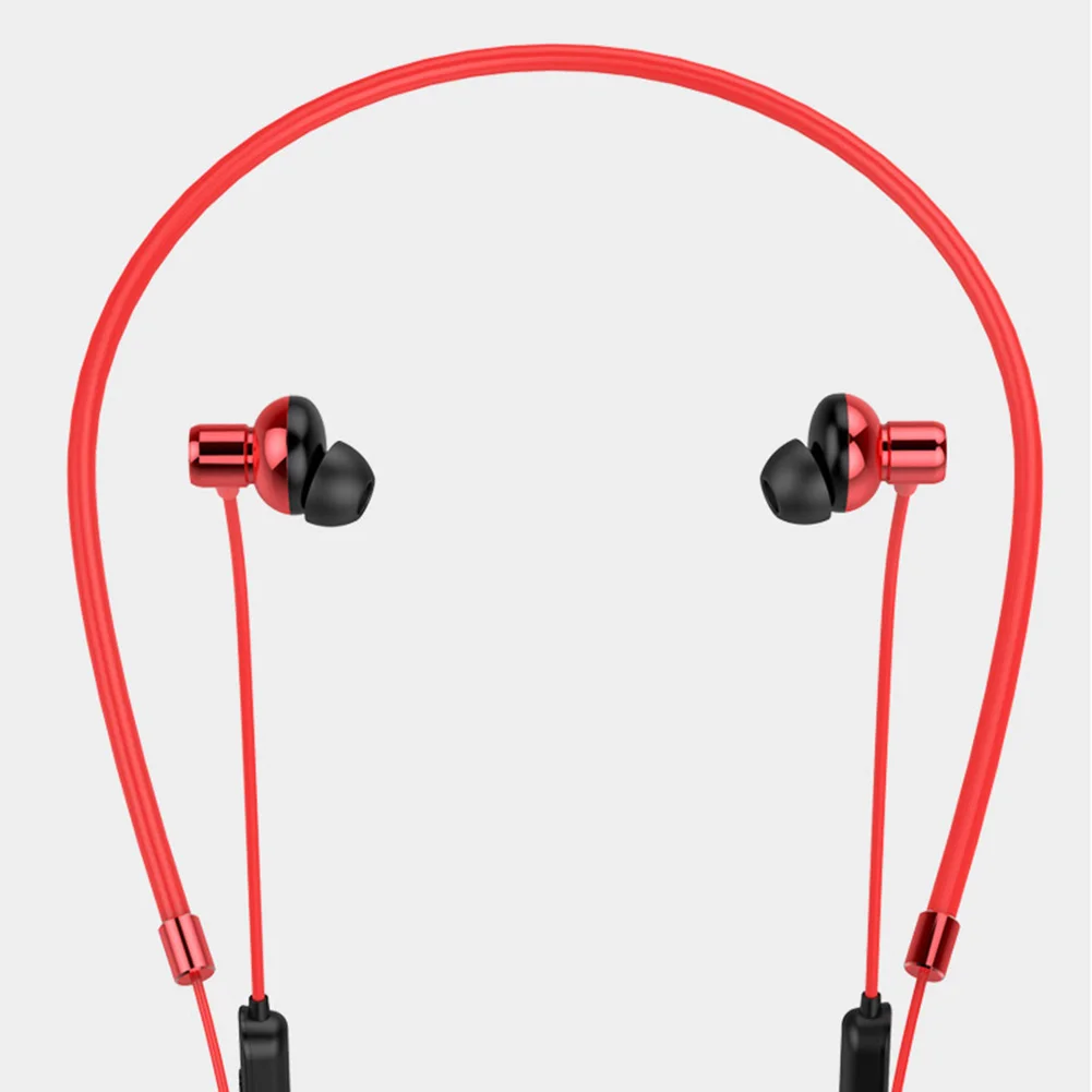 Ovevo Спорт бас водонепроницаемый магнитный Bluetooth 5,0 шеи подвесные наушники фитнес шумоподавление игра наушник