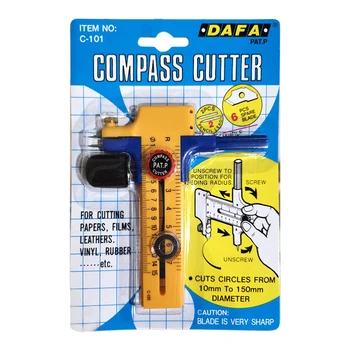 

Accessories Clothes Manual Rotary Cards Making Round Patchwork Paper Crafts DIY Scrapbooking Sewing Tool Circle Cutter Cardboard