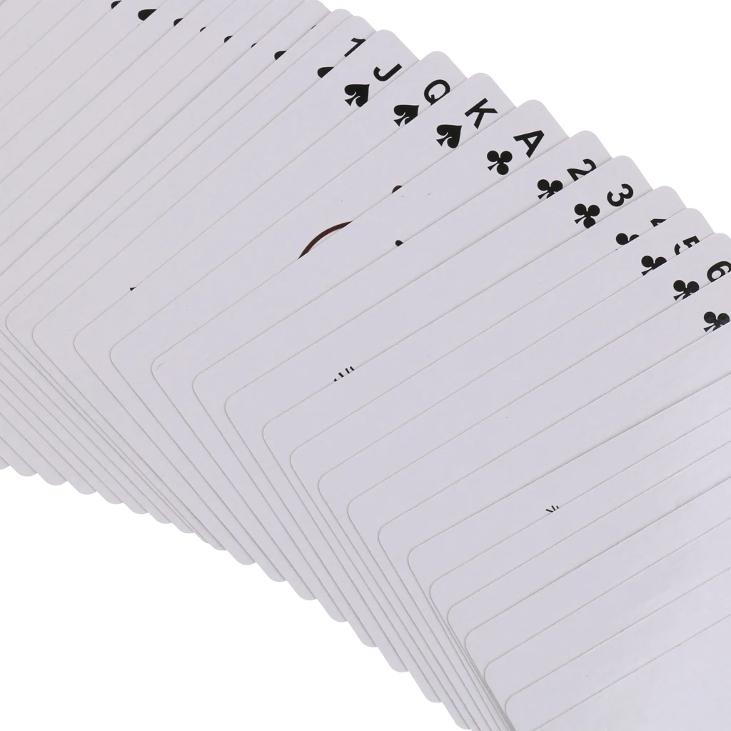 54 Pieces Funny Images Playing Cards Poker Set Party Pocker Games