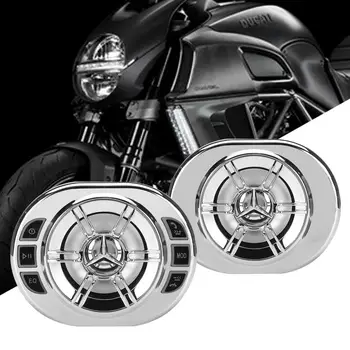 

3.5 inch Motorcycle bluetooths MP3 Player Siver Speaker Waterproof Burglar Alarm Active Call Telegraph Number FM Audio