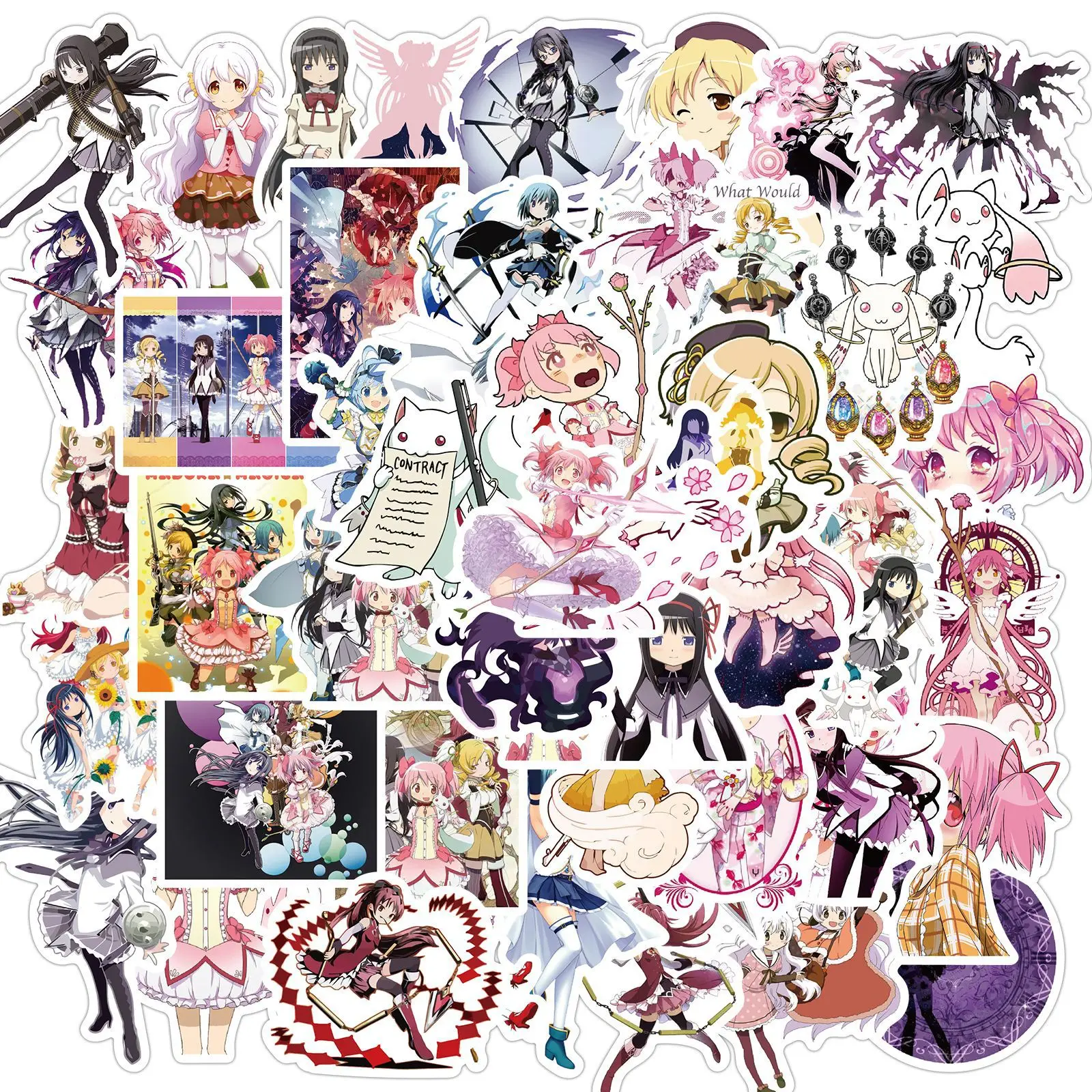 10/65Pcs Funny Hatsune Miku Anime Stickers Skateboard Graffiti