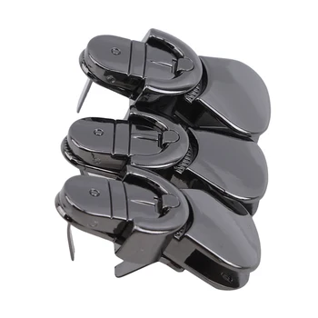 

Women Metal Clasp Locks For DIY Handbag Shoulder Bag Purse Hardware Accessories 3pcs/lot
