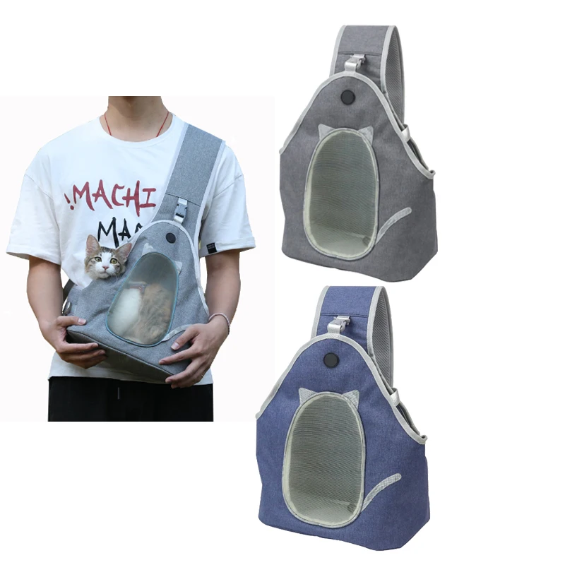 Backpack Carrier Sling Shoulder-Bag Walking Outdoor Pets Dogs Sport Breathable for Small