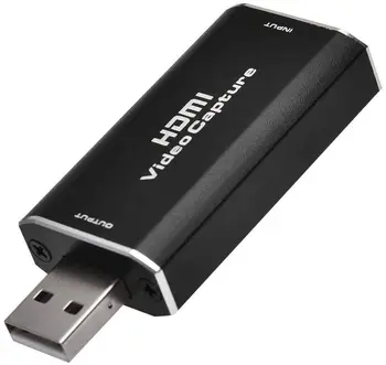 

Mini 1080P HD HDMI Video Capture Card USB 2.0 HDMI Video Grabber for Game / Video Live Streaming Tool