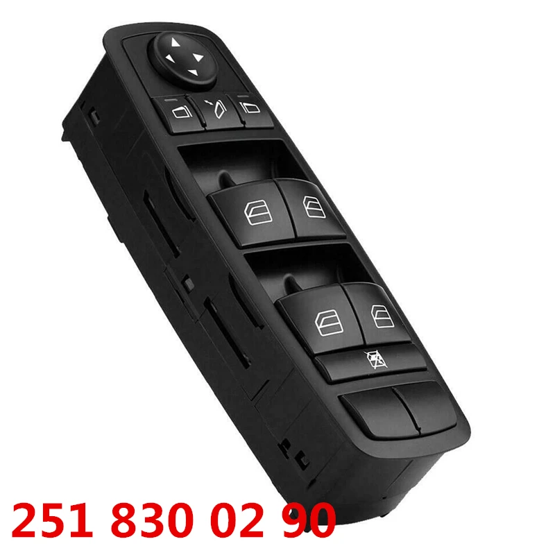 Электрический переключатель стеклоподъемника передний правый для Mercedes Benz W164 ML 350 CDI 500 300 ML 63 AMG 251 830 02 90