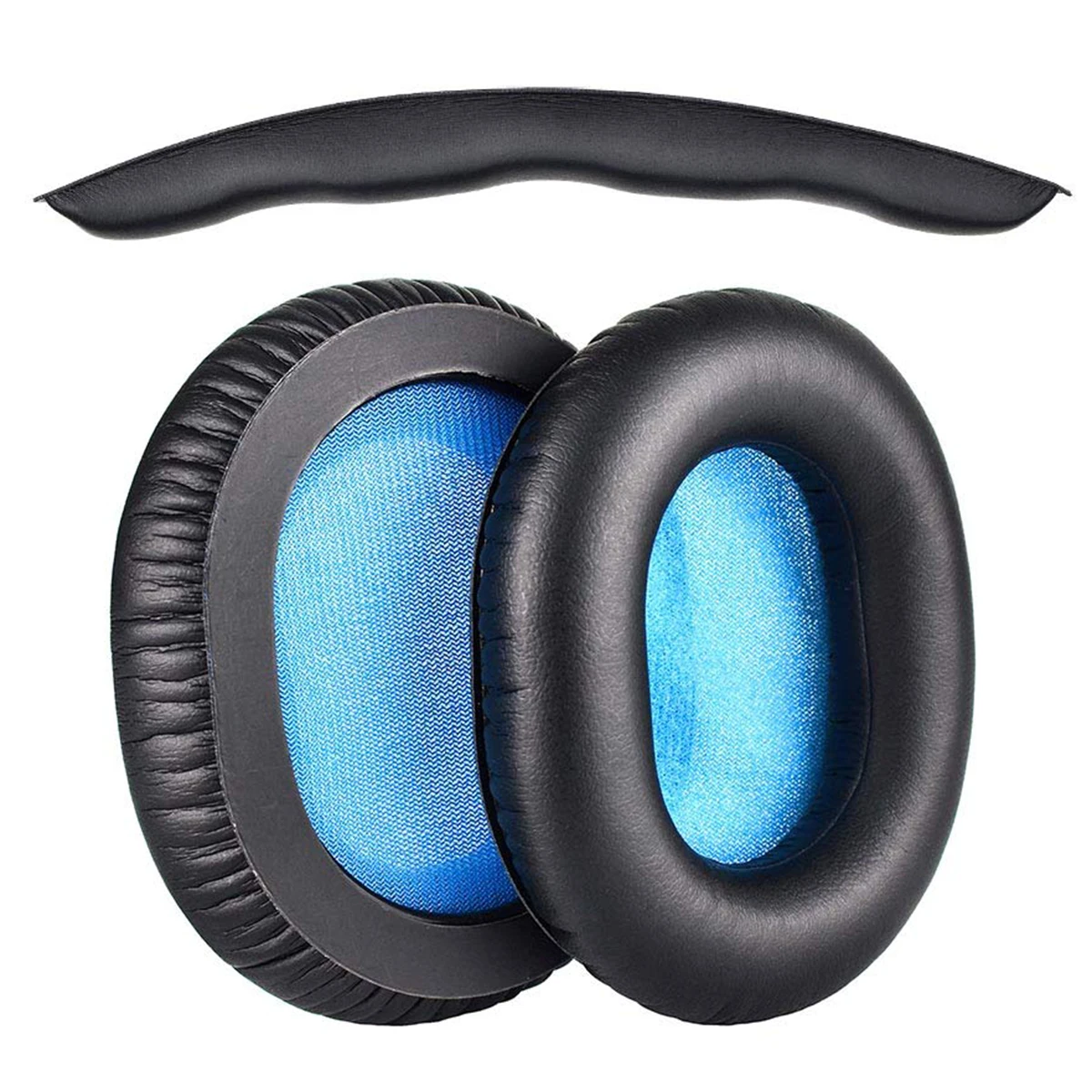 SOONHUA 1 Pair Replacement soft Sponge foam Ear Pads Cushions Head Beam for Sennheiser HD 8 DJ HD 6 Mix Headphones