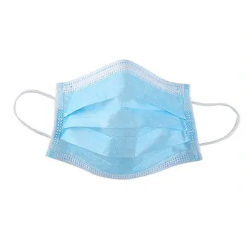 

Disposable respirator 3-layer protective dust filter mask High efficiency filtration respirator fresh mask 50 pcs