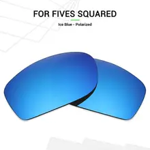 Mryok ПОЛЯРИЗОВАННЫЕ замены оптические линзы для Oakley пятерки в квадрате солнцезащитные очки цвета "ледяной синий"