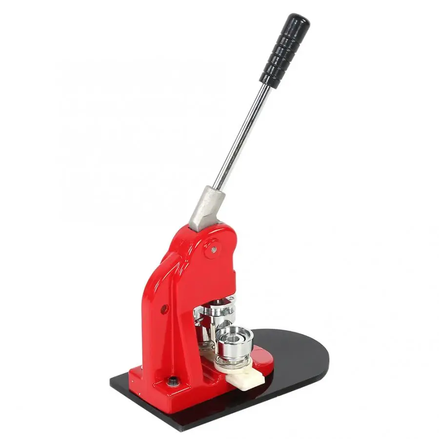 

1pc 5.8cm Badge Punch Press Maker Machine With 1000 Circle Button Parts+Circle Cutter High Quality