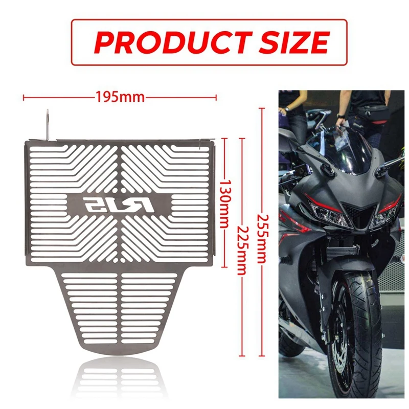 Мотоциклетный радиатор защитная решетка для Yamaha YZF R15 V3 V3 VVA 17-19