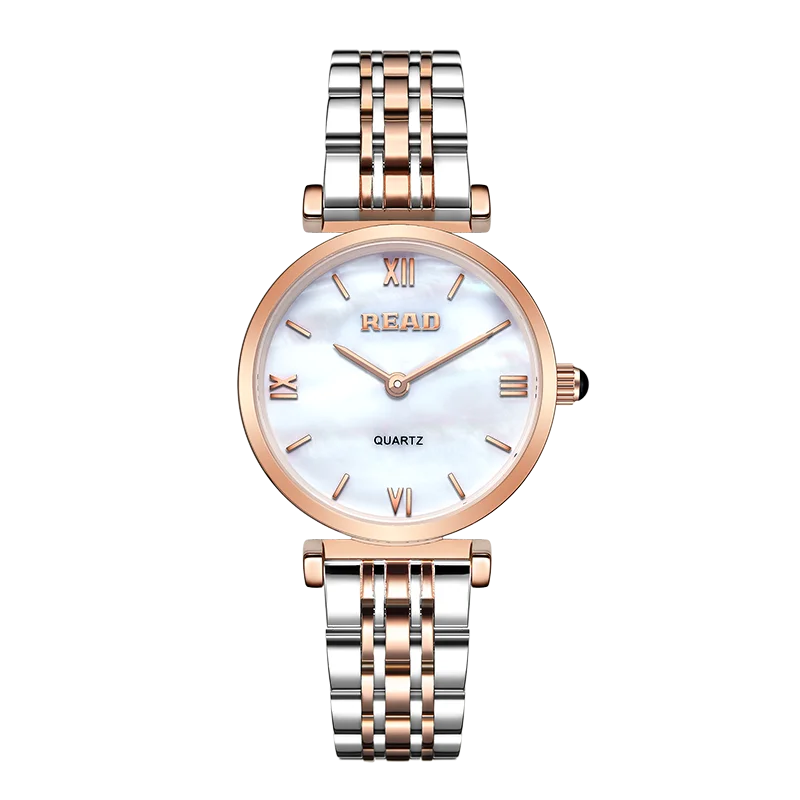 

Women Watches READ Relojes Para Mujer Ladies Watch Brand Luxury Gift For Women Stainless Steel Quartz Wristwatch Female Clock