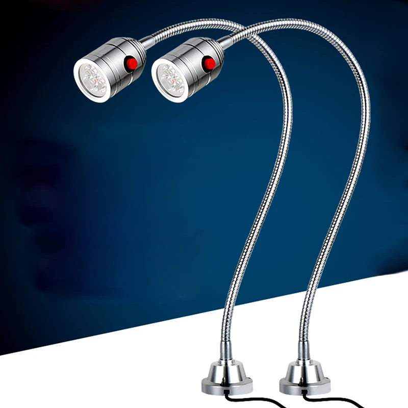 Lampada Da Lavoro A Led Per Macchine Utensili 24V 220V Lampada Da Intaglio In Giada Piccola Lampada Da Tavolo Per Illuminazione A Perforazione Industr