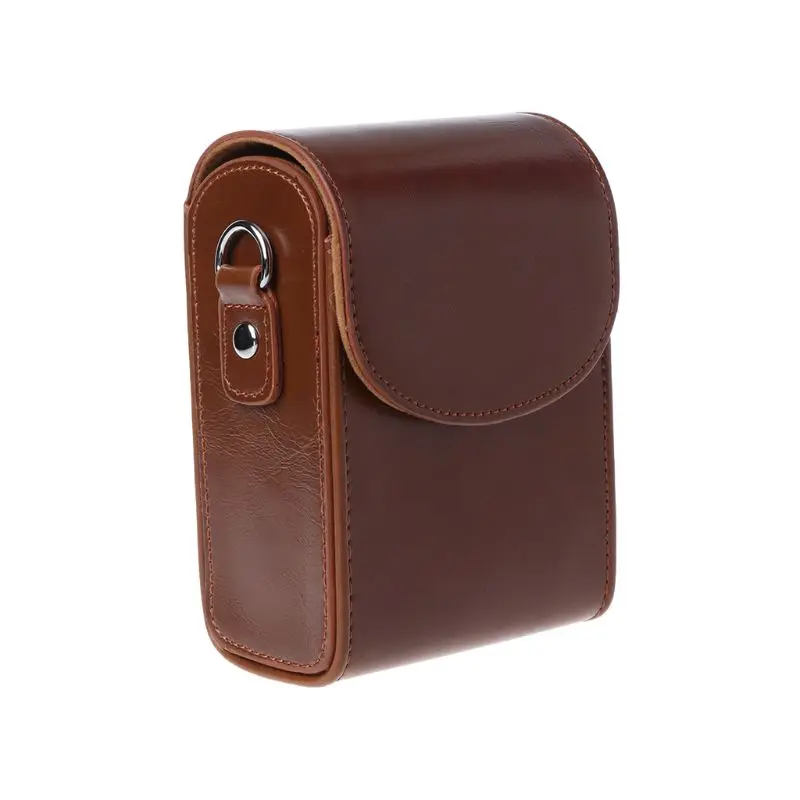 Camera Camera Bag PU Leather Protective Case with Shoulder Strap for Canon G9X SX700 SX170 S90 S110 S120 G7X G7Xii for Sony for