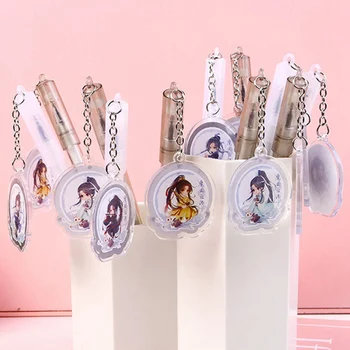 

New Mo Dao Zu Shi Series Acrylic Ancestral Pendant Gel Pen - 0.5mm Comic Pendant Pen Gift Anime Around Random Pattern