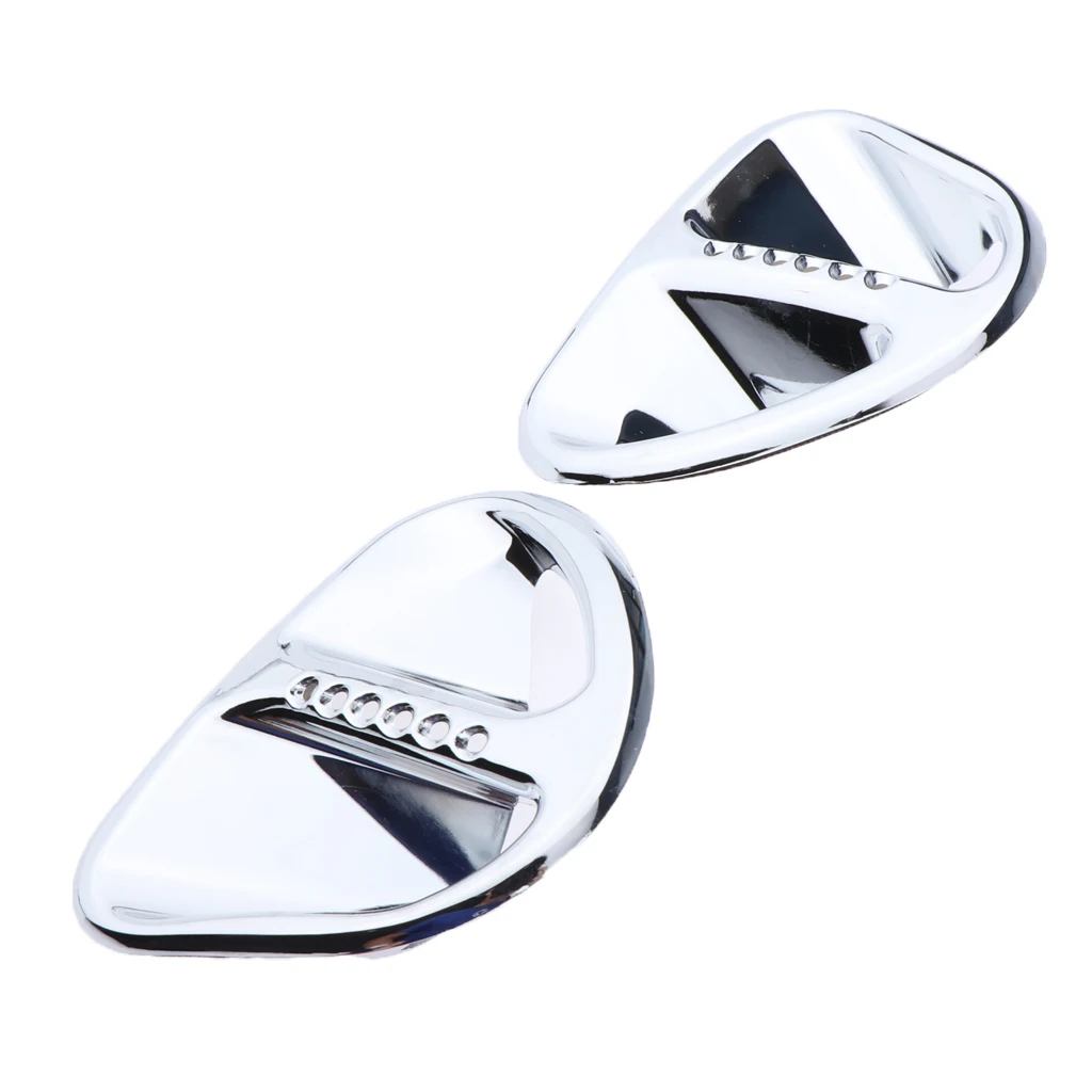 2Pcs Motorcycle Fairing Air Intake Grille for Honda Goldwing GL1800 Chrome ABS plastic