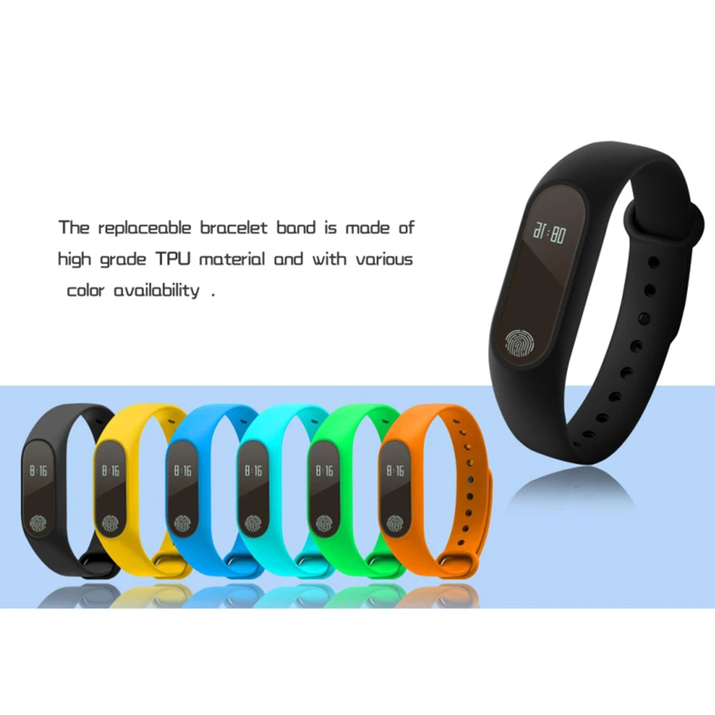 

Sports Bluetooth Smart Band Bracelet Heart Rate Blood Pressure Sleep Healthy Monitor Fitness Tracker Pedometer Smartbands Watch