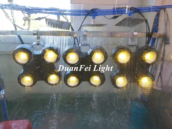 

2pieces IP65 Waterproof led wash light dmx lyre par WW+CW 400w cob led par 4*100w audience light