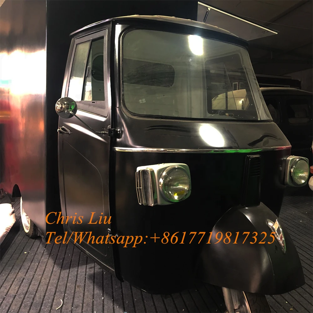 PIAGGIO APE США на заказ Piaggio APE классический пищевой грузовик на продажу