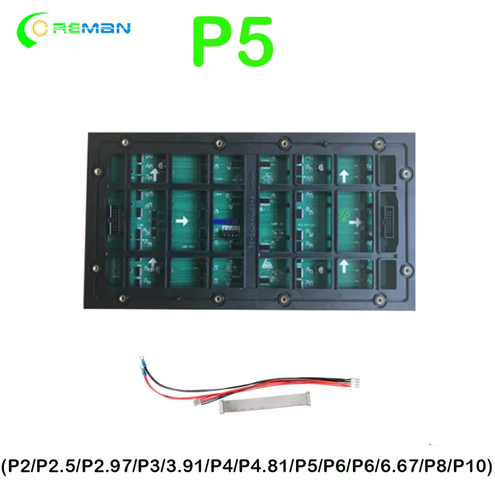 Rgb led матрица p5 светодиодные модули полноцветные видео настенные части цифровой