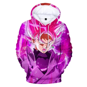 

Hot 3D Anime Hoodie Dragon Ball Z 3D Hooded men Sweatshirts Poleron Hombre Streetwear Sudadera Dragon Ball Oversozed Men Outwear