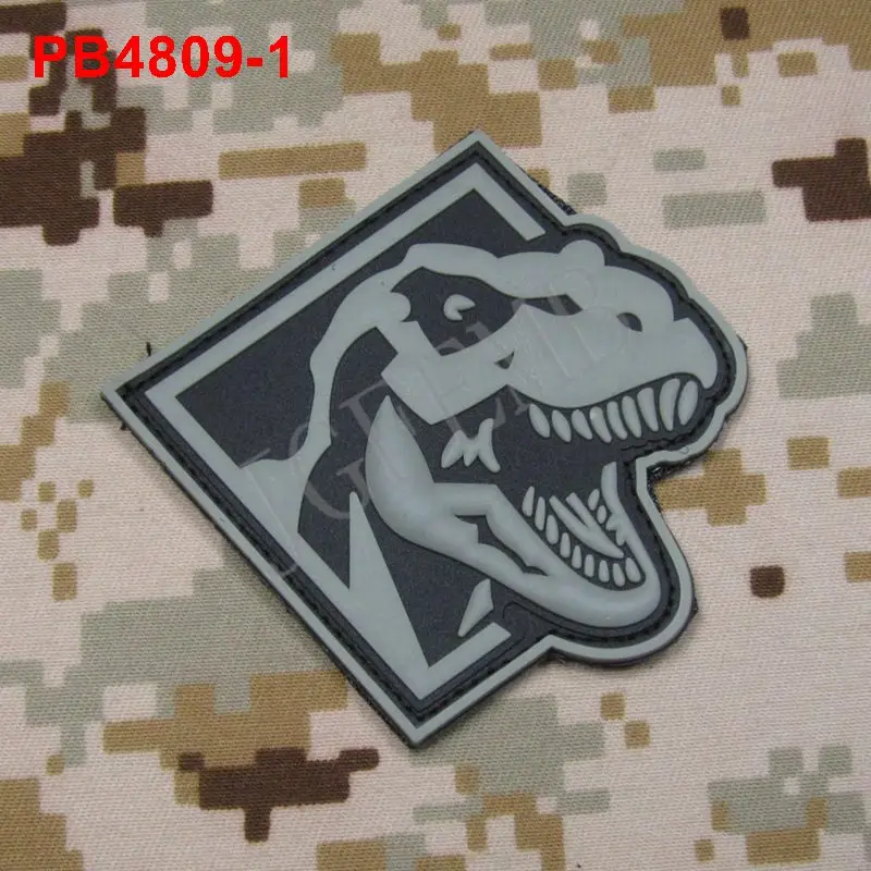 T-Rex T Rex king динозавры Трицератопс боевой патчи Тактический ПВХ патч военные значки боевые патчи