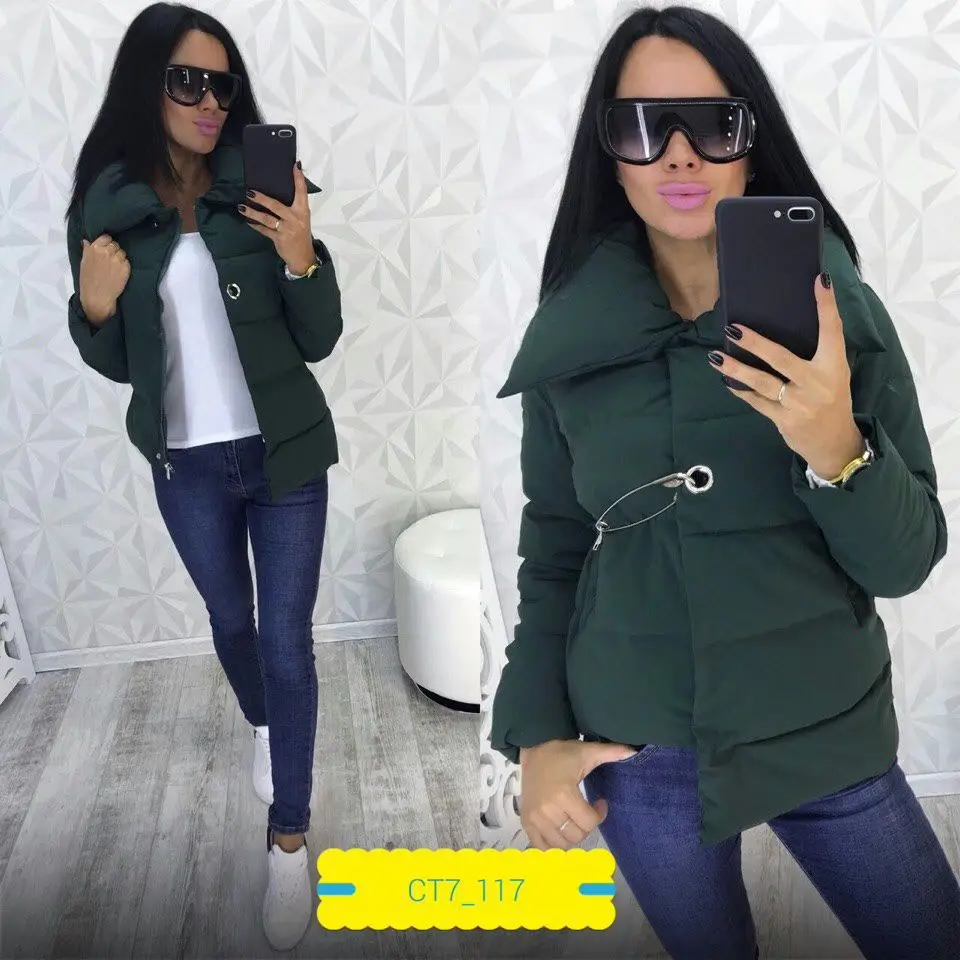 Осень и зима, стиль,, хлопковая стеганая одежда AliExpress EBay