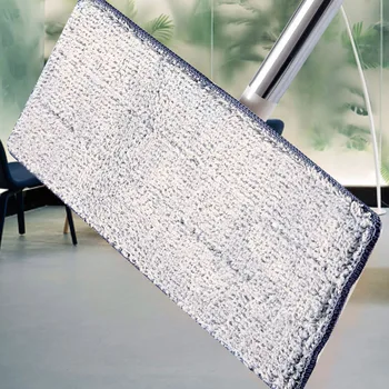 

HOT 4/6 PCS Handwash-Free Mop Cloth Flate Mop Microfiber Pads Practical Household Dust Remover NDS