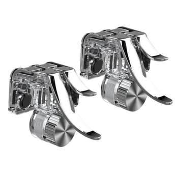 

HOT-R11S Transparent Button Gamepad Mobile Controller Smartphone Game Button Suitable for PUBG Mobile Games