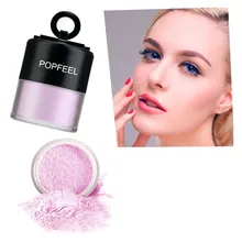 Профессиональная основа для лица, пудра, установка макияжа, Рассыпчатая полупрозрачная матовая отделка, контроль масла, гладкая минеральная палитра TSLM1