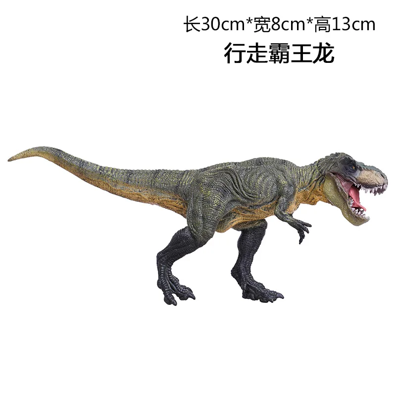 

High-quality Imitation Dinosaur Model Ebonite Solid Jurassic Dinosaur World Full Set T-Rex Triceratops Boy Toy