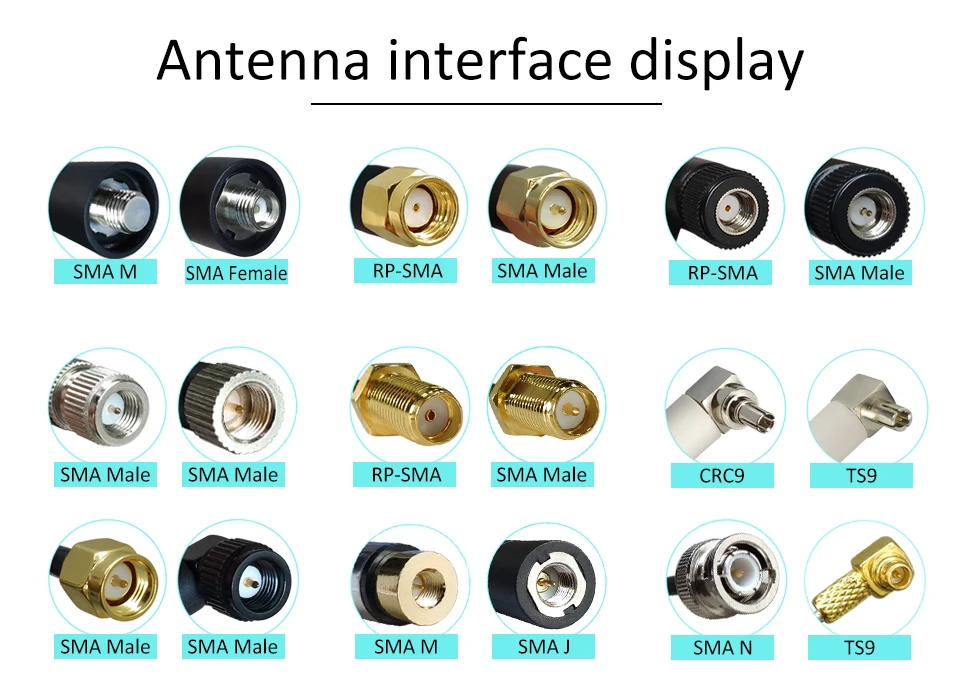 2 шт wifi антенна antena 2,4g Сотовый усилитель автомобиля para модем sma hf телефон longo alcance сигнал маршрутизатор lte gsm Wi-Fi carro