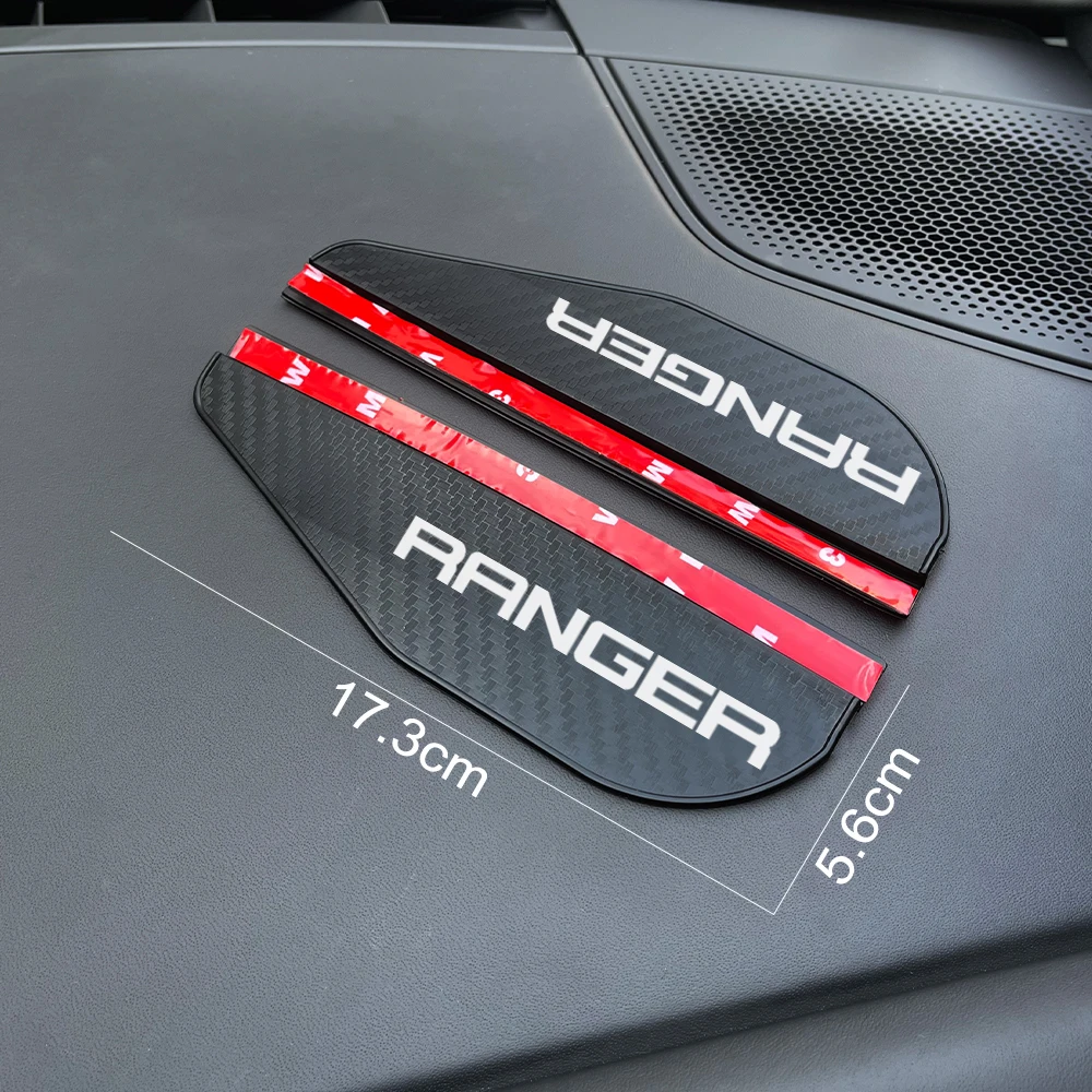For Ford KA Ranger S-Max C-Max Galaxy Figo Fusion Transit Raptor Flex Car Rain Eyebrow Cover Rainproof Auto Exterior Accessories rearview mirror rain eyebrow,rearview mirror rain guard