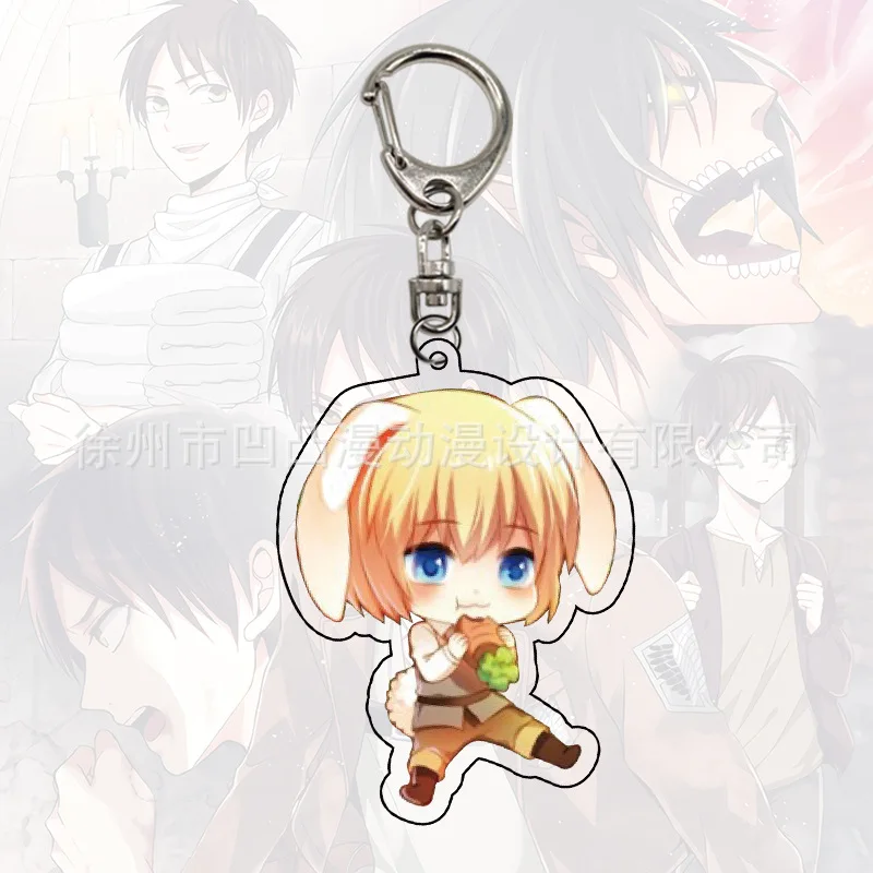 Атака на Титанов брелок японский мультфильм Shingeki no Kyojin гигантский автомобильный