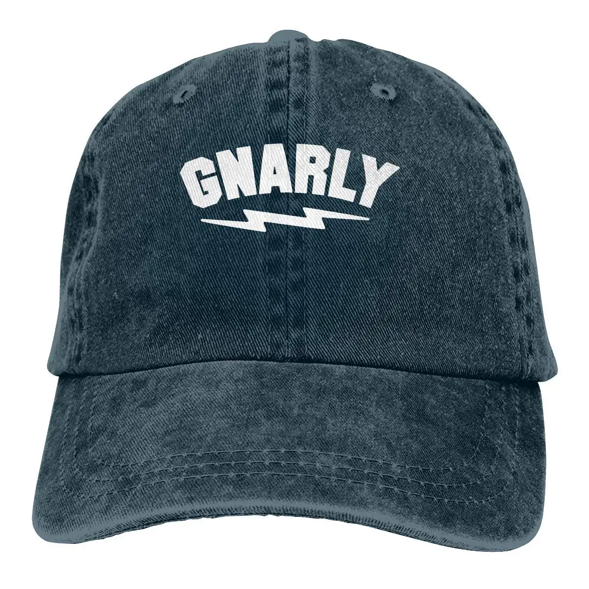 Бейсбольная кепка Gnarly Magazine Lightning Bolt для мужчин и женщин