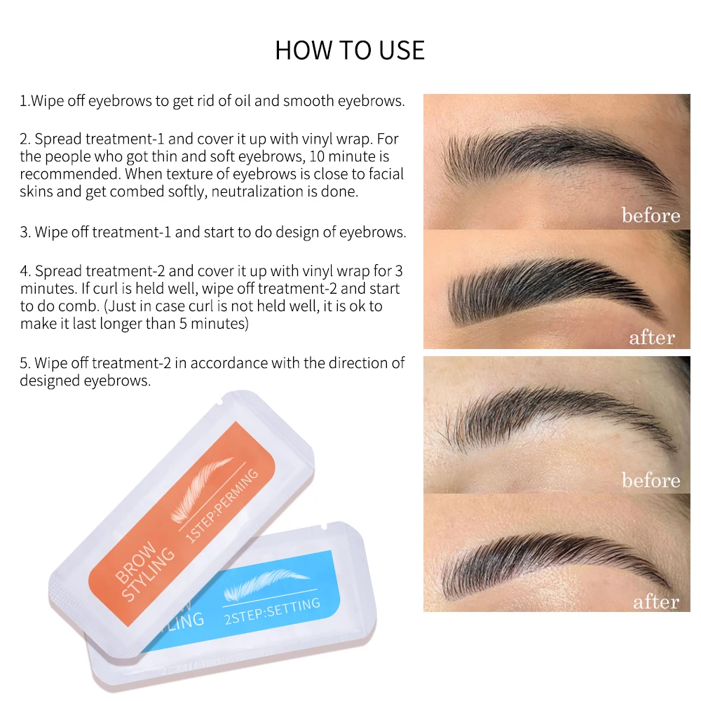 ibcccnc BROW LAMINATION 6本セット Amazon.com : Eyebrow Lamination Brow lifting Kit