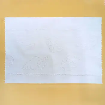 

10 Roll Wood Pulp Toilet Paper Towel 4 Layers Embossed Food Grade No Core Tissue M0XD